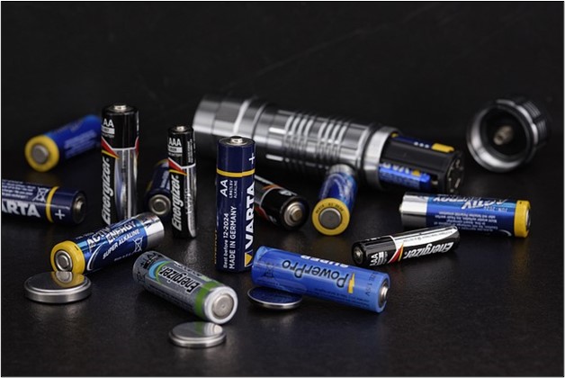 Image showing multiple small batteries.