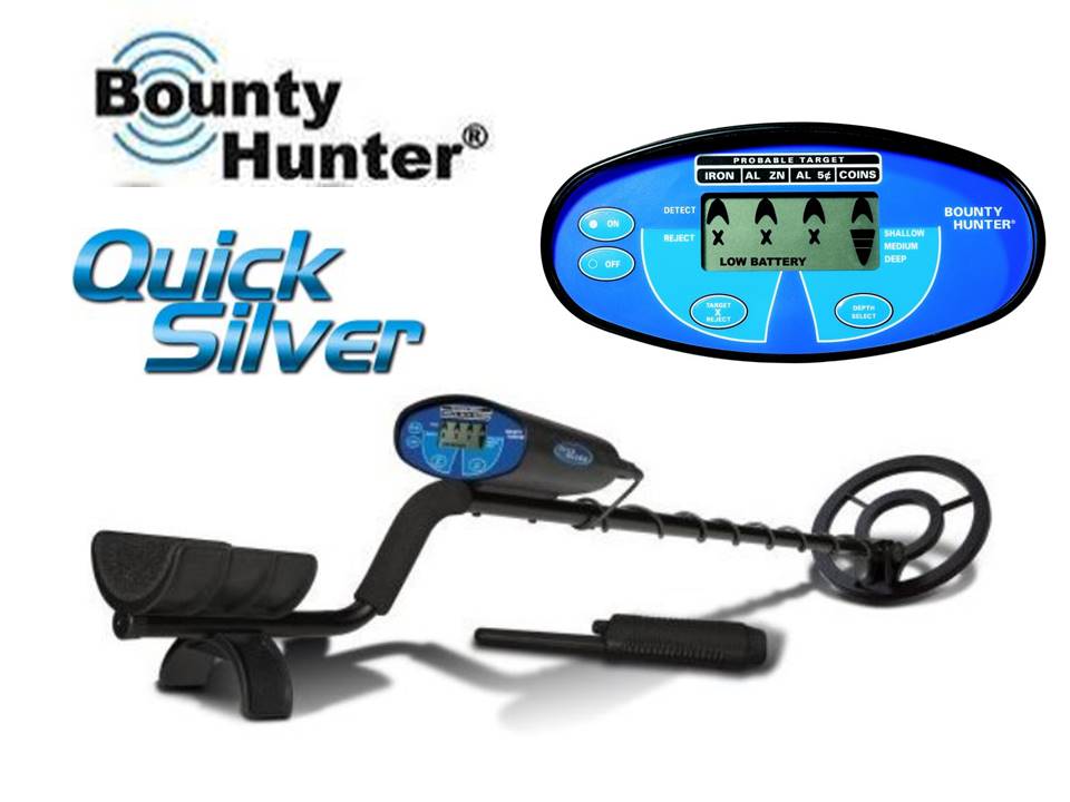Bounty Hunter Quick Silver Metal Detector