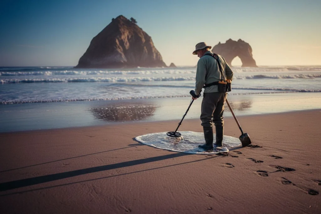 Secrets to **Metal Detecting on the Beach** in California
