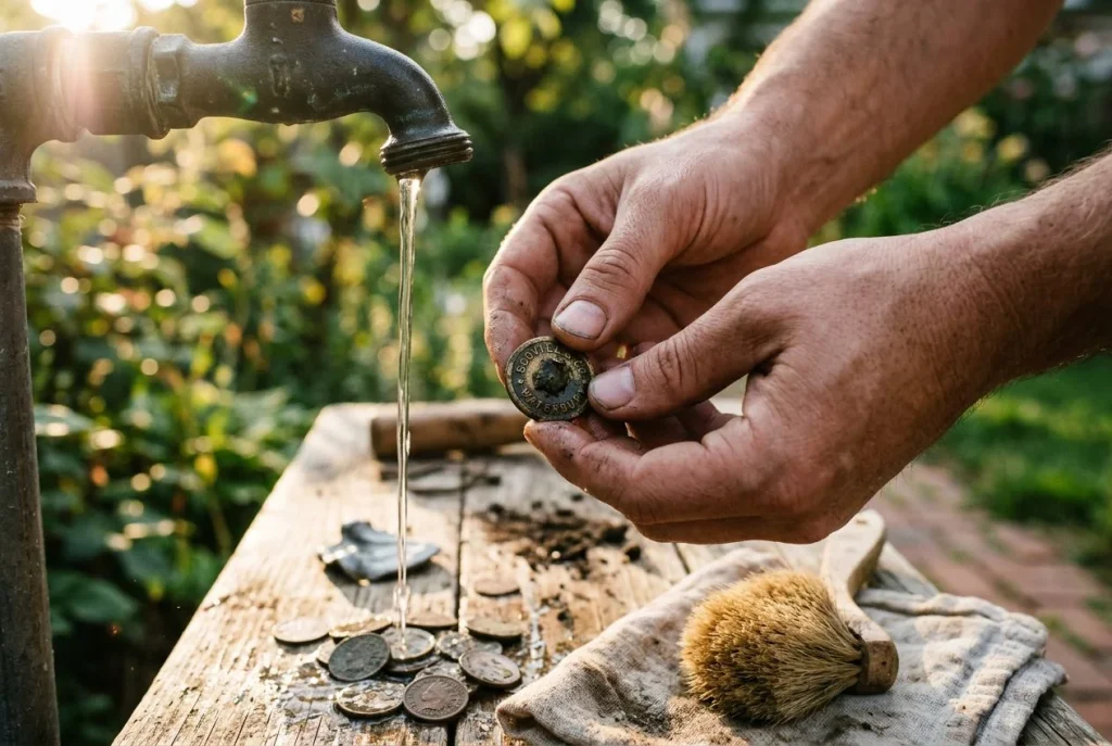 How to Clean Metal Detector Finds Without Damage