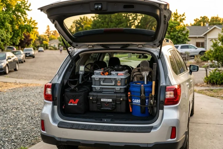 How to Build the Ultimate Metal Detecting Car Trunk Setup