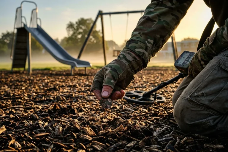 Schoolyard Metal Detecting