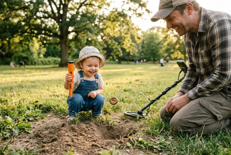 The Stay-at-Home Dad's Guide to Metal Detecting with Toddlers