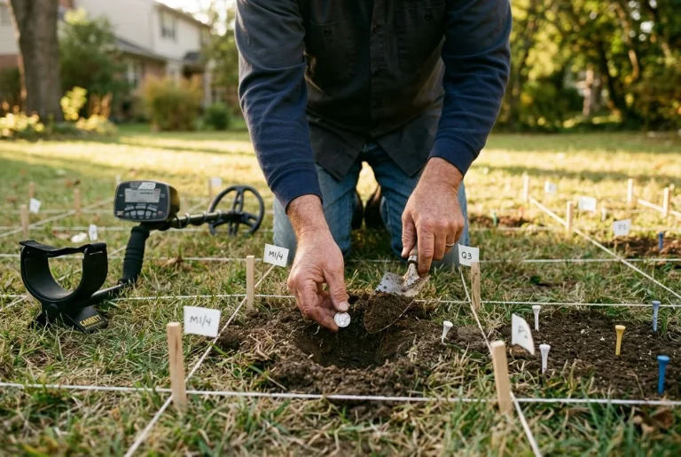 How to Build a Backyard Metal Detecting Test Garden to Master Your Machine's Signals