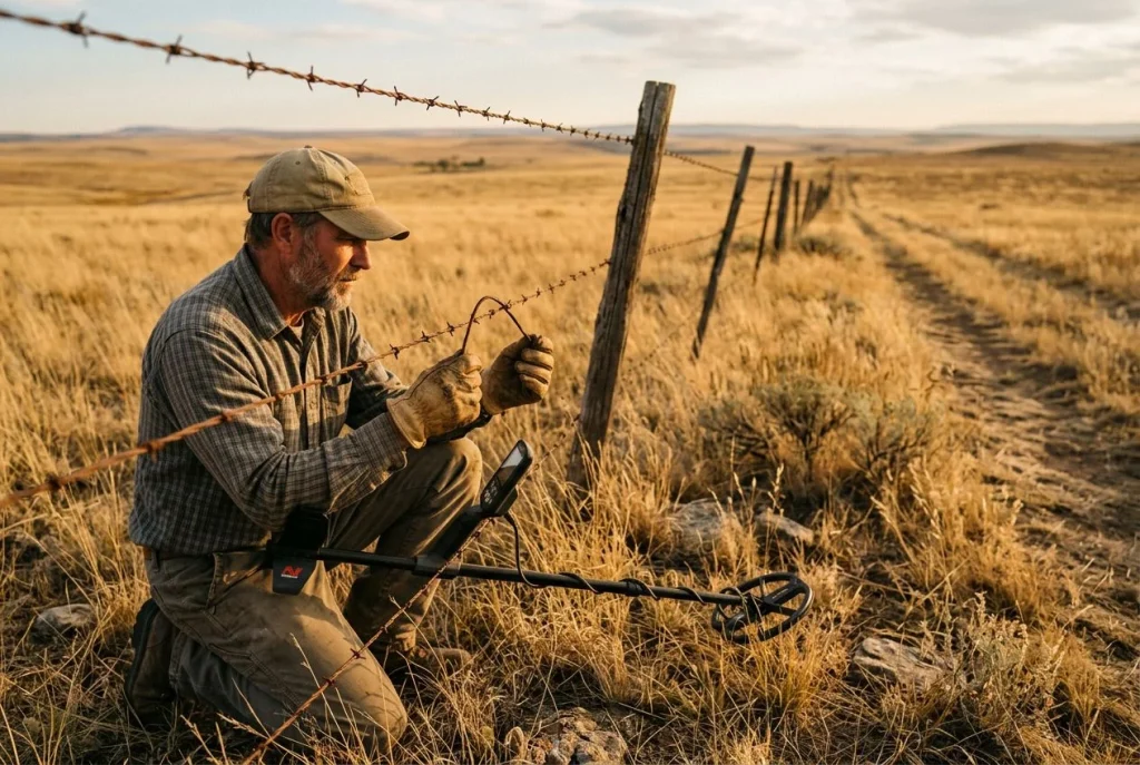 How to Detect Along Active and Historic Barbed Wire Fence Lines