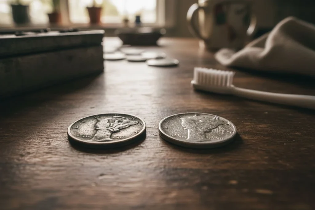 Why Cleaning Old Coins Destroys Their Value | Don't Make This Mistake