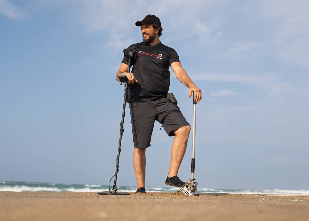 nokta legend 2 at the beach