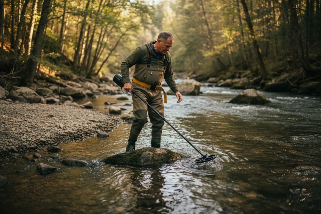 Underwater Metal Detecting Freshwater: Essential Wading Safety and Gear Guide