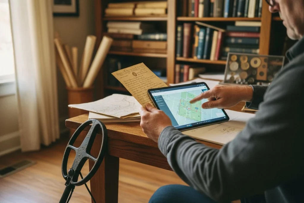 Deed Research for Metal Detectorists: The Ultimate Permission Guide